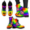 Colorful Rainbow Chicago Cubs Boots