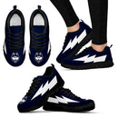 Nice Style Connecticut Huskies Sneakers Thunder Lightning Amazing Logo