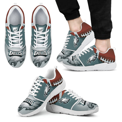 Awesome Philadelphia Eagles Running Sneakers For Football Fan