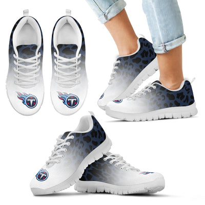 Leopard Pattern Awesome Tennessee Titans Sneakers