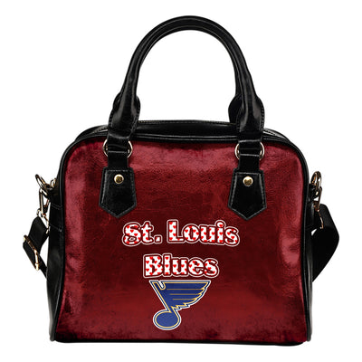 Love Icon Mix St. Louis Blues Logo Meaningful Shoulder Handbags