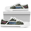 Simple Camo Atlanta Braves Low Top Shoes