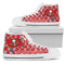 Puzzle Logo With Tampa Bay Buccaneers High Top Shoes