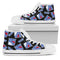 Script Logo Pattern New York Rangers High Top Shoes