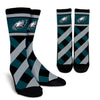 Sports Highly Dynamic Beautiful Philadelphia Eagles Crew Socks