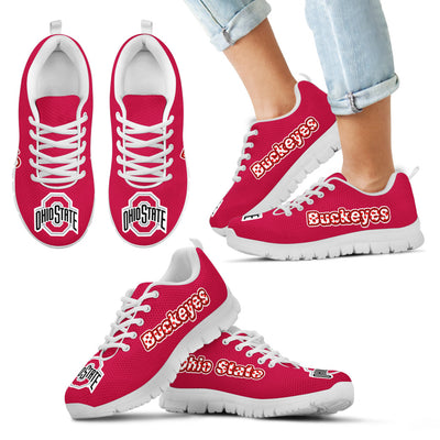 Magnificent Ohio State Buckeyes Amazing Logo Sneakers