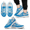 Three Amazing Good Line Charming Logo Detroit Lions Sneakers