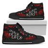 Lovely Rose Thorn Incredible Philadelphia Flyers High Top Shoes