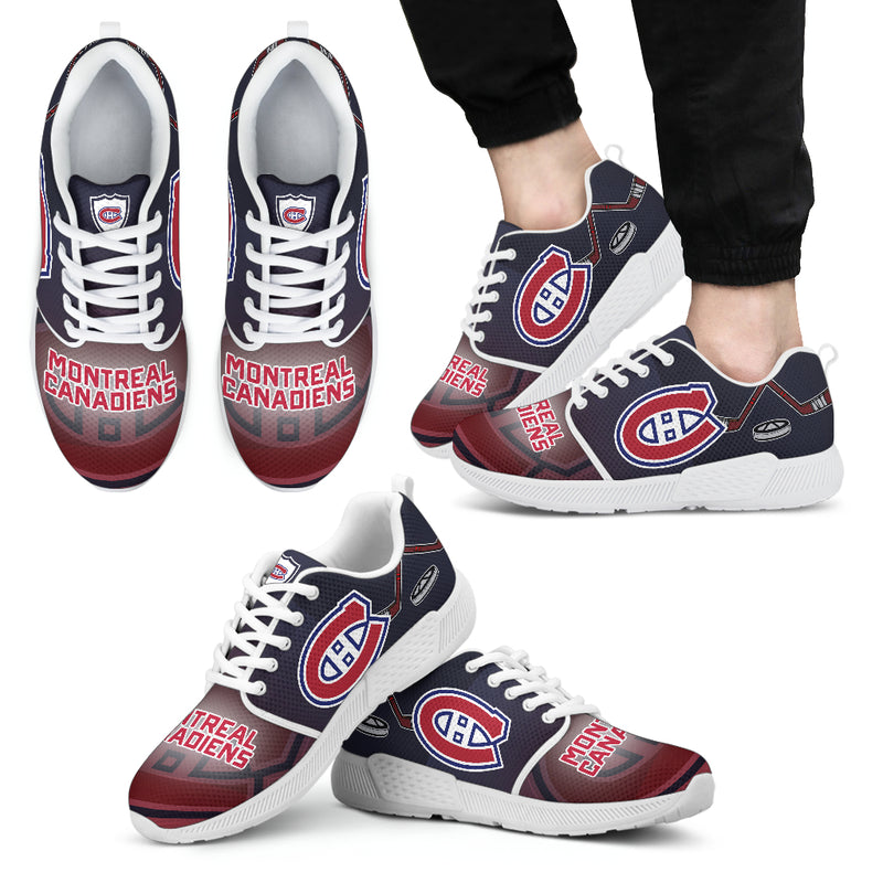 Awesome Montreal Canadiens Running Sneakers For Hockey Fan