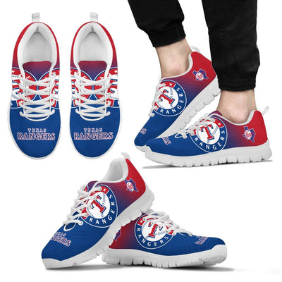 Colorful Unofficial Texas Rangers Sneakers