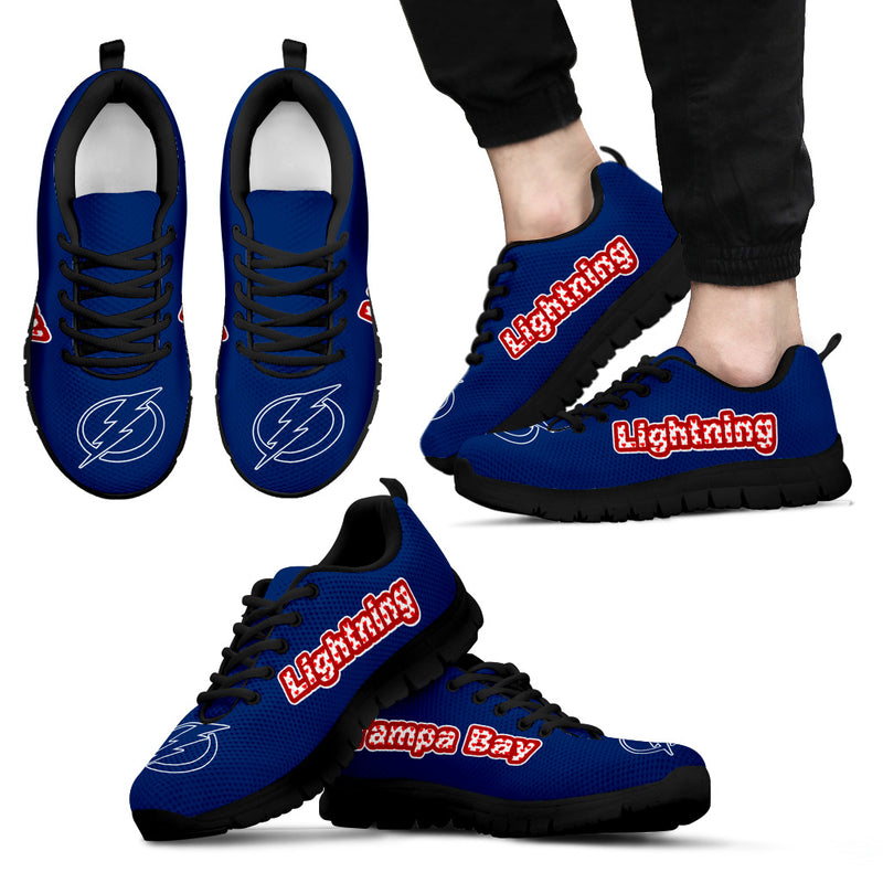 Magnificent Tampa Bay Lightning Amazing Logo Sneakers