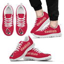 Magnificent Ball State Cardinals Amazing Logo Sneakers