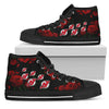 Lovely Rose Thorn Incredible New Jersey Devils High Top Shoes
