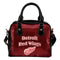 Love Icon Mix Detroit Red Wings Logo Meaningful Shoulder Handbags