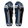 Great Seattle Seahawks Fan Gift Two Main Colors Flip Flops