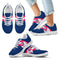Three Colors Vertical Fresno State Bulldogs Sneakers
