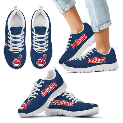 Magnificent Cleveland Indians Amazing Logo Sneakers