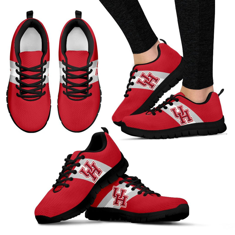 Three Colors Vertical Houston Cougars Sneakers