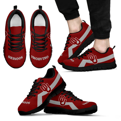 Oklahoma Sooners Line Logo Sneakers