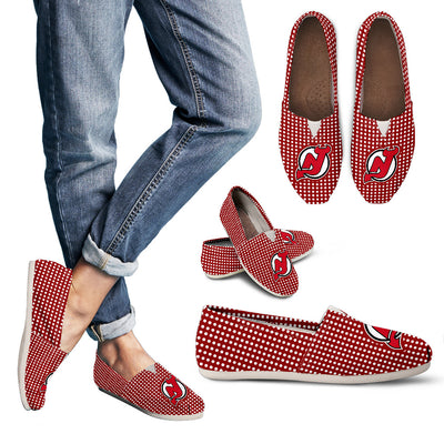 Red Valentine Cosy Atmosphere New Jersey Devils Casual Shoes