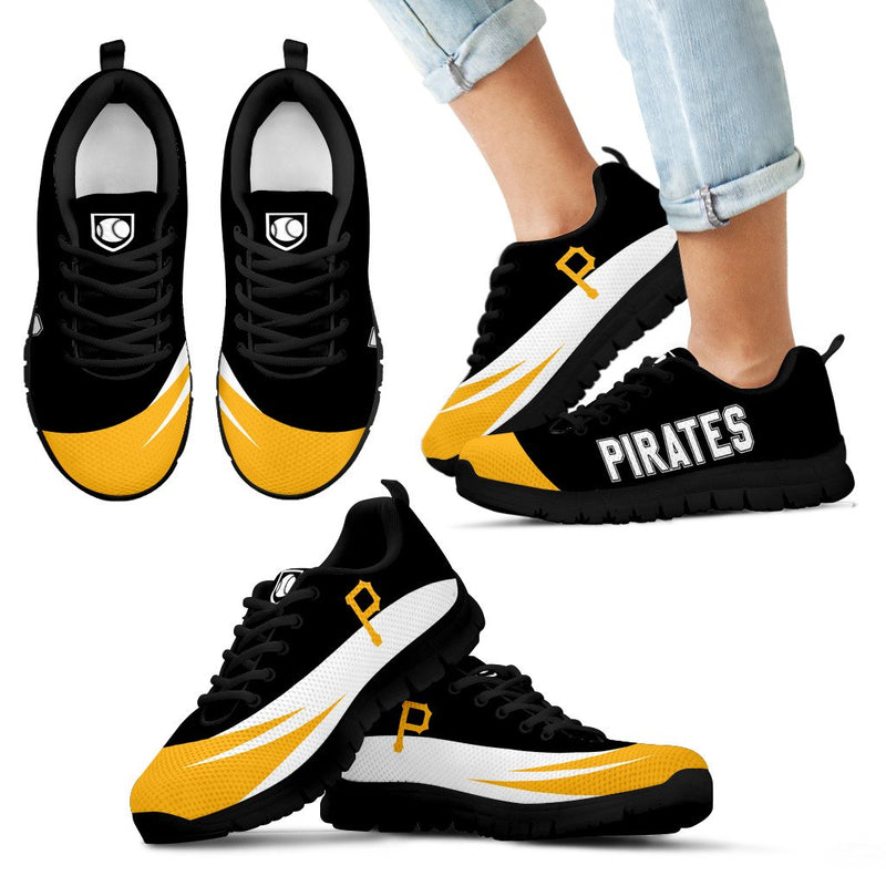 Awesome Gift Logo Pittsburgh Pirates Sneakers