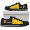 Cool Simple Design Vertical Stripes Pittsburgh Pirates Low Top Shoes
