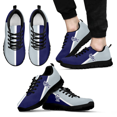 Dynamic Aparted Colours Beautiful Logo Colorado Rockies Sneakers