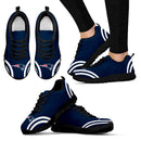 Lovely Curves Stunning Logo Icon New England Patriots Sneakers