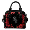 Valentine Rose With Thorns Chicago White Sox Shoulder Handbags