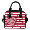 Sweet Romantic Love Frames Oakland Raiders Shoulder Handbags