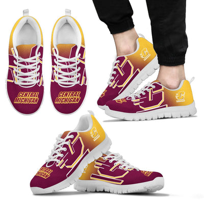 Colorful Unofficial Central Michigan Chippewas Sneakers