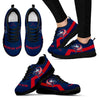 Columbus Blue Jackets Line Logo Sneakers