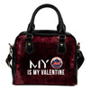 My Perfectly Love Valentine Fashion New York Mets Shoulder Handbags