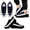 Jagged Saws Creative Draw Los Angeles Chargers Sneakers