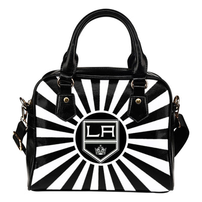 Central Awesome Paramount Luxury Los Angeles Kings Shoulder Handbags