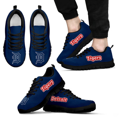 Magnificent Detroit Tigers Amazing Logo Sneakers