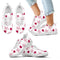 Sweeten Dreamy Love Pattern With Logo Minnesota Vikings Sneakers