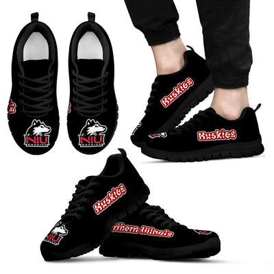 Magnificent Northern Illinois Huskies Amazing Logo Sneakers