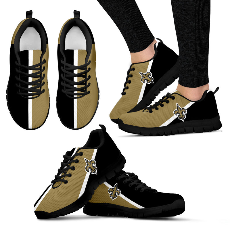 Dynamic Aparted Colours Beautiful Logo New Orleans Saints Sneakers