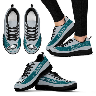 Cool Line Logo Philadelphia Eagles Sneakers