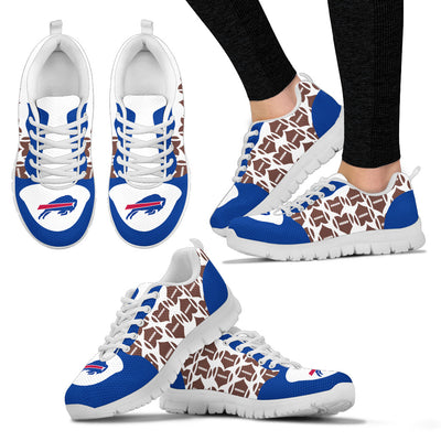 Great Football Love Frame Buffalo Bills Sneakers