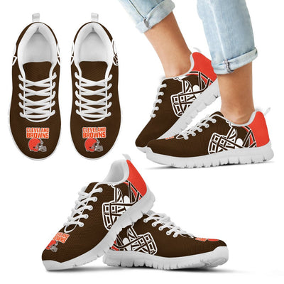 Gorgeous Logo Cleveland Browns Sneakers