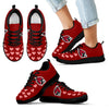 Love Extreme Emotion Pretty Logo Ball State Cardinals Sneakers