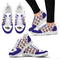 Great Football Love Frame Baltimore Ravens Sneakers