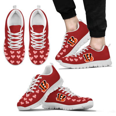 Love Extreme Emotion Pretty Logo Cincinnati Bengals Sneakers