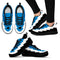 Jagged Saws Creative Draw Carolina Panthers Sneakers