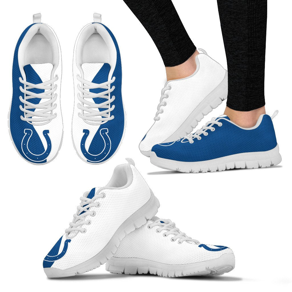 Two Colors Trending Lovely Indianapolis Colts Sneakers