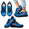 Magnificent Detroit Lions Amazing Logo Sneakers