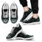 Tribal Flames Pattern New York Jets Sneakers
