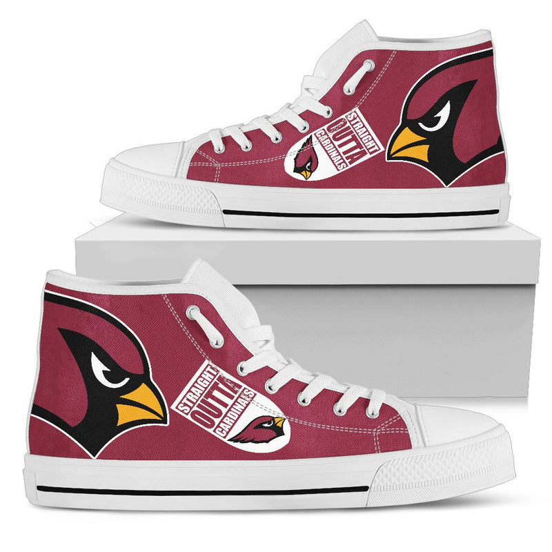 Straight Outta Arizona Cardinals High Top Shoes